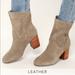 Urban Outfitters Shoes | Distressed Genuine Suede Leather Mid Calf Booties | Color: Tan | Size: Various