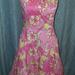 Lilly Pulitzer Dresses | Lilly Pulitzer Strapless Dress Size 6 | Color: Pink/Yellow | Size: 6