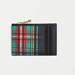 J. Crew Accessories | J.Crew Coin And Card Holder In Steward Tartan | Color: Black/Green | Size: Os