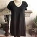 Anthropologie Dresses | Cute Comfy Thyme & Honey Anthro Dress Size M | Color: Black/Gray | Size: M