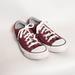 Converse Shoes | Euc Classic Converse Burgundy Tennis Shoe Size 8 | Color: Red | Size: 8