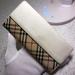 Burberry Bags | Burberry Nova Check Pane Plaid Browns Red Ivory | Color: Brown/Cream | Size: 8"L X 1.75"W X 4"H