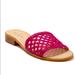 Kate Spade Shoes | Kate Spade Nwt Berlin Woven Sandals In Begonia 7m - Host Pick! | Color: Pink | Size: 7