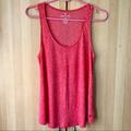 American Eagle Outfitters Tops | 2/$25 American Eagle Basic Jersey Tank Top | Color: Pink/White | Size: M