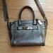 Coach Bags | Coach Swagger 21 Mini Satchel Crossbody Gunmetal | Color: Gray/Silver | Size: Os