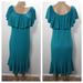 Lularoe Dresses | Lularoe Cici Dress | Color: Blue | Size: 2x