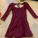 American Eagle Outfitters Dresses | American Eagle Burgundy Dress | Color: Red | Size: Xs