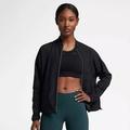 Nike Jackets & Coats | Nike Dri Fit Mesh Bomber Zip Jacket | Color: Black | Size: M