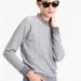 J. Crew Tops | J. Crew Metallic Ruffle Neck Sweatshirt | Color: Gray | Size: Xxs