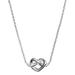 Kate Spade Jewelry | Kate Spade Loves Me Knot Silver Collar Necklace | Color: Silver | Size: Os