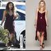 Free People Dresses | Free People Bella Donna Crochet High Low Dress | Color: Purple | Size: M