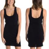 Free People Dresses | Free People Sleeveless Ribbed Tank Dress | Color: Black | Size: S