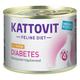 6x185g Blood Sugar Diabetes Kattovit Wet Cat Food