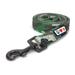 6 feet Camouflage Green Reflective Puppy or Dog Leash, X-Small/Small