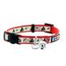 Glow In The Dark Red Safety Buckle Removable Bell Kitten or Cat Collar