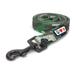 6 feet Camouflage Green Reflective Puppy or Dog Leash, Medium/Large