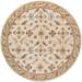 Brown/Yellow 72 x 0.39 in Indoor Area Rug - Lark Manor™ BuckHill Floral Handmade Tufted Wool Tan Area Rug Wool | 72 W x 0.39 D in | Wayfair