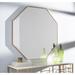 Willa Arlo™ Interiors Manfredi Modern & Contemporary Accent Mirror Wood in Yellow | 40 H x 40 W x 1 D in | Wayfair E874E11C68CE40ADA22310950BD0C32D