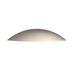 Orren Ellis Aireal 1 - Bulb 3.75" H Integrated LED Outdoor Flush Mount Ceramic in White | 3.75 H x 18.75 W x 4 D in | Wayfair
