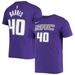 Men's Nike Harrison Barnes Purple Sacramento Kings Name & Number Performance T-Shirt
