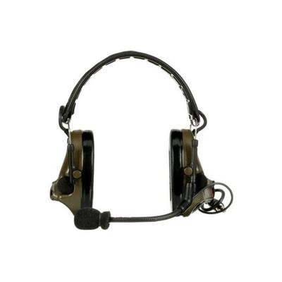 PELTOR 3M PELTOR ComTac V Headset Foldable Single Lead Standard Dynamic Mic NATO Wiring O.D. Green MT20H682FB-47 GN