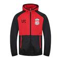 Liverpool FC Official Gift Mens Shower Jacket Windbreaker Black Red 3XL