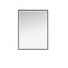 "Tampa 23.6"" Mirror - Matte Black - James Martin 901-M23.6-MBK"