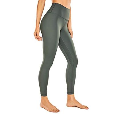 CRZ YOGA Women's Naked Feeling Yoga Pants 25 Inches - 7/8 High Waisted Workout  Leggings 