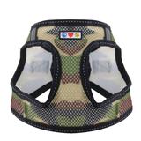 Camouflage Green Reflective Dog Harness, X-Small