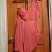 Jessica Simpson Dresses | Bnwot Jessica Simpson Coral Ruched Dress | Color: Pink | Size: 12