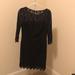 Lilly Pulitzer Dresses | Lilly Pulitzer Black Lace Cocktail Dress, Size 8 | Color: Black | Size: 8