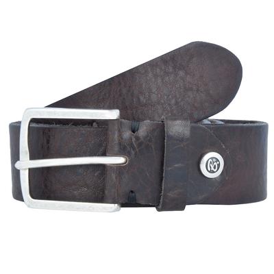 b.belt - Gürtel Leder Braun Herren