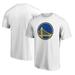 Men's Fanatics Branded White Golden State Warriors Primary Team Logo T-Shirt