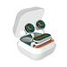 Miami Hurricanes Stripe Design Wireless Earbuds