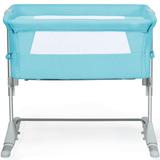 Costway Travel Portable Baby Bed Side Sleeper Bassinet Crib with Carrying Bag-Green