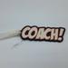 Coach Other | Coach X Marvel Coach Leather Script Hangtag - 2051 | Color: Gray | Size: Os