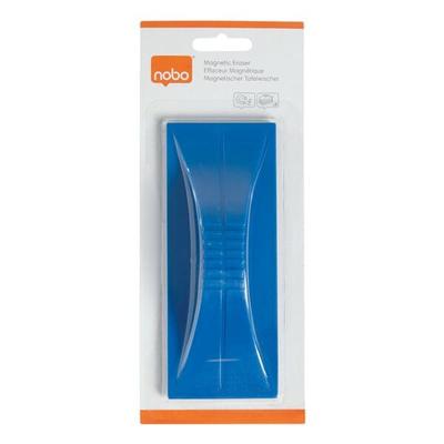 Magnetischer Tafelwischer für Whiteboards blau, Nobo, 21.9 cm