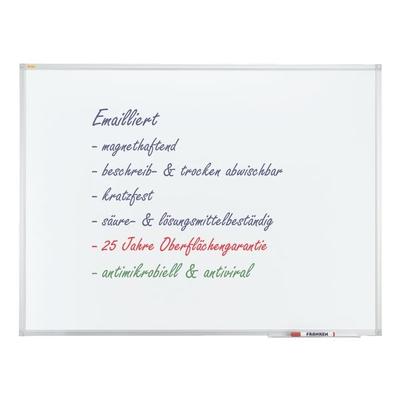 Franken Whiteboard »X-tra! Line«, emailliert, 180 x 120 cm, antimikrobiell weiß Image