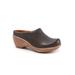 Women's Madison Clog by SoftWalk in Dark Grey (Size 9 M)