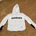 Adidas Tops | Adidas Hoodie | Color: Black/White | Size: Xs