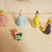 Disney Holiday | 6 Disney Princess Ornaments Figure Christmas | Color: White | Size: Os