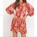 Free People Dresses | Nwt Free People Heartbeats Mini | Color: Orange/Red | Size: S