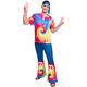 (PKT) (9905128) Adult Mens 60's Free Spirit Man Costume (Standard)
