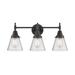 Innovations Lighting Bruno Marashlian Caden 24 Inch 3 Light Bath Vanity Light - 447-3W-BK-G64