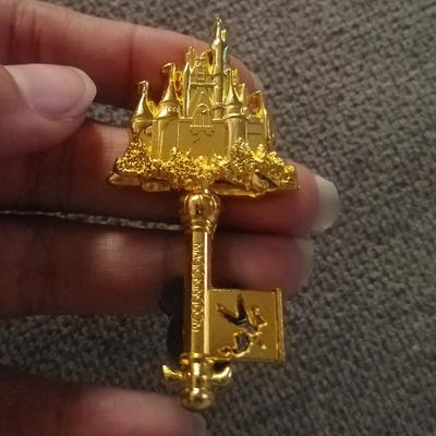 Disney Toys | Magic Kingdom Passholder Key Pin | Color: Brown | Size: Osbb