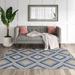 Gray 105 x 0.4 in Area Rug - CosmoLiving by Cosmopolitan Bodrum Tribal Sunset Area Rug Polypropylene | 105 W x 0.4 D in | Wayfair 793530304945