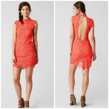 Free People Dresses | Free People Coral Day Dream Dress Size M | Color: Orange/Pink | Size: M