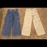 Columbia Bottoms | 2 Pairs Of Columbia Cargo Jeans, Size 8 | Color: Tan | Size: 8b