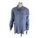 Free People Tops | Free People Medium Light Denim Button Down Shirt | Color: Blue | Size: M