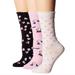 Kate Spade Accessories | Kate Spade Valentines Socks Set Of 3 | Color: Blue/Pink | Size: Os